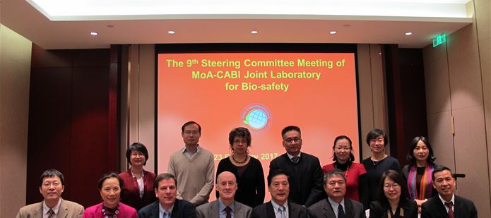 9th Steering Committee of China-CABI Joint Laboratory held in Beijing